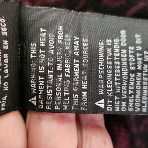 Harley-Davidson Women's Purple Cheetah Print Fleece Jacket Size Medium - Picture 12 of 12